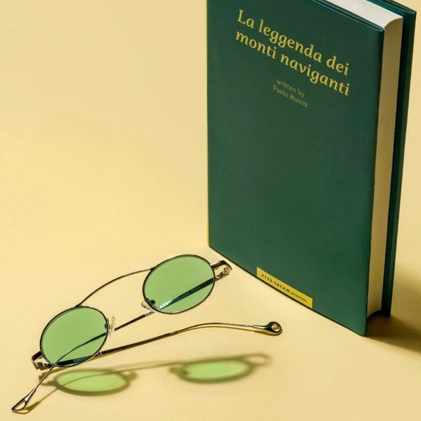 Voltaire - Gold with Green lenses