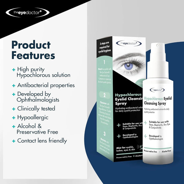 Hypochlorous Eyelid Cleansing Spray