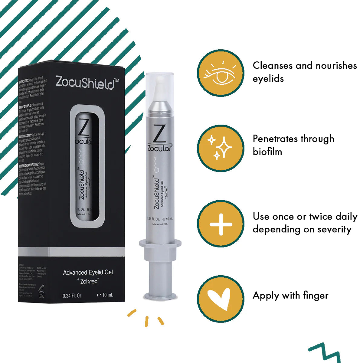 Zocular ZocuShield Eye Gel