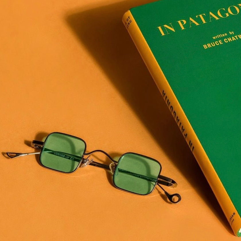 Dumas - Gold with Green lenses