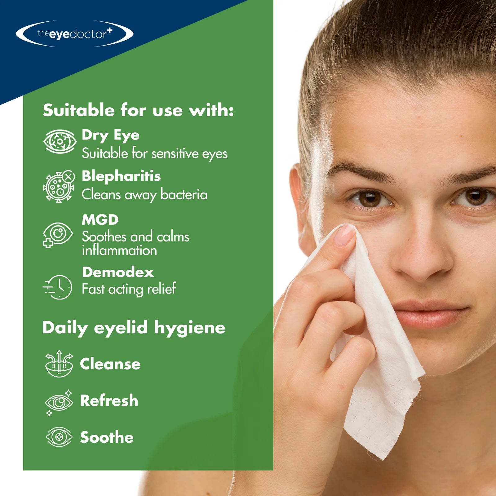 Tea Tree Oil Eyelid Wipes