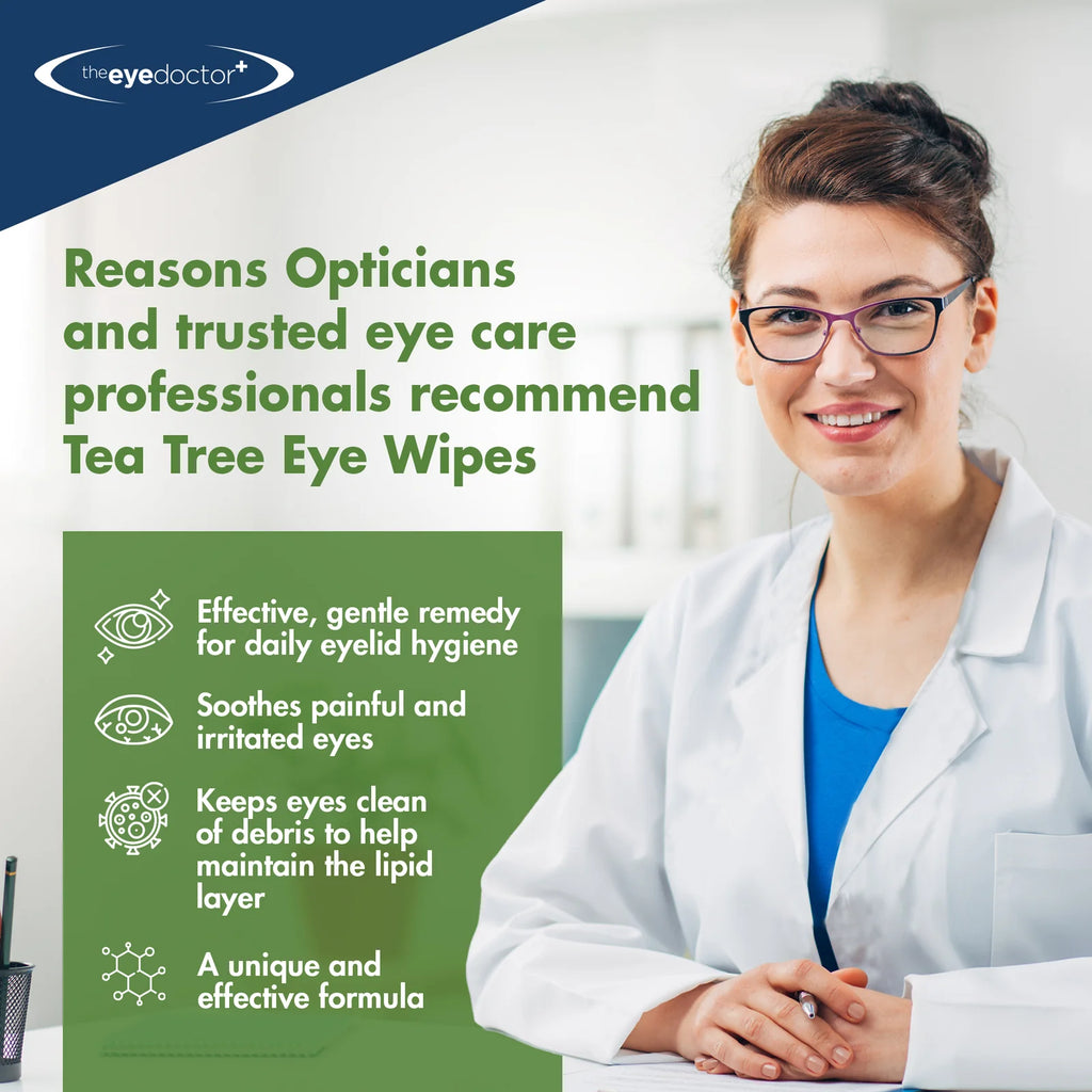 Tea Tree Oil Eyelid Wipes