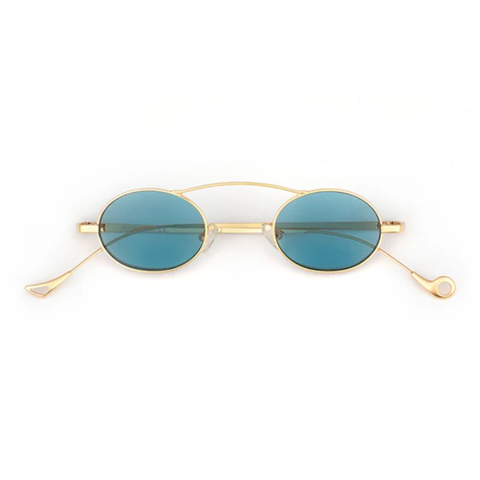 Voltaire - Gold with Blue lenses